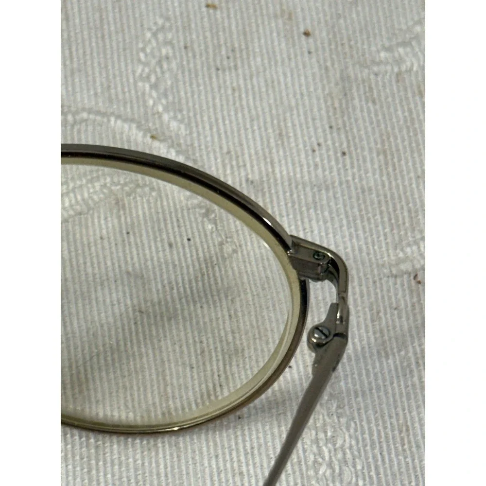 Vintage Vogue Florence VO 3117 Oval Metal Eyeglasses Italy w/case